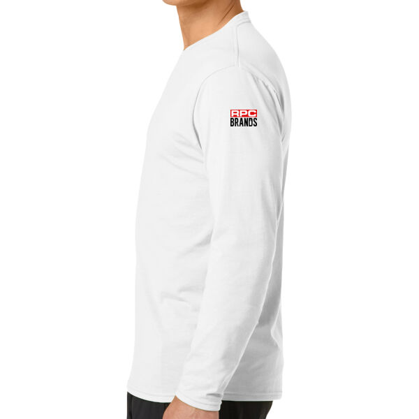 RPC Brands Printed Left upper Sleeve - Long Sleeve Performance Blend Tee Thumbnail